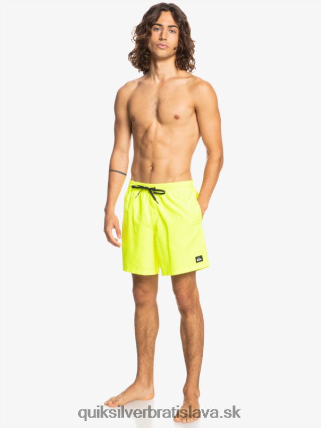 denne 17 volejov Quiksilver muži B80HXR626 bezpečnostná žltá