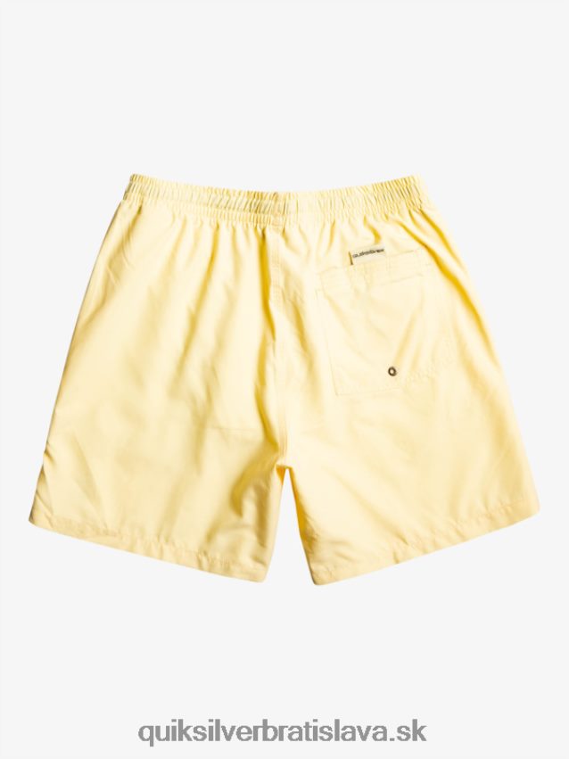 denne 17 volejov Quiksilver muži B80HXR628 bledý banán