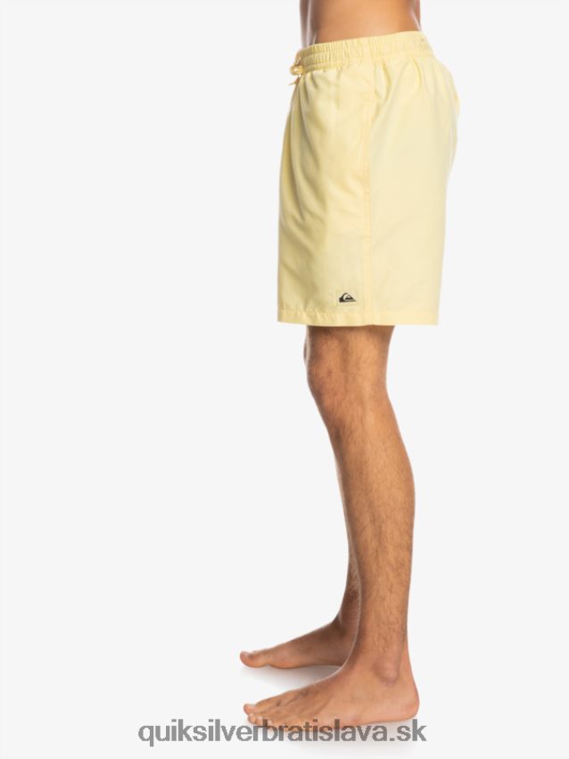 denne 17 volejov Quiksilver muži B80HXR628 bledý banán