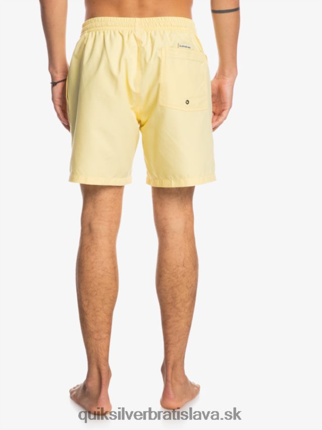 denne 17 volejov Quiksilver muži B80HXR628 bledý banán