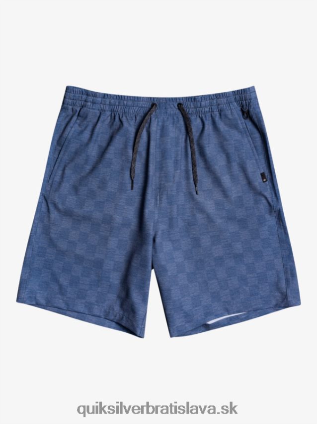 elastické kárové 18 obojživelné šortky Quiksilver muži B80HXR1854 sargasové more