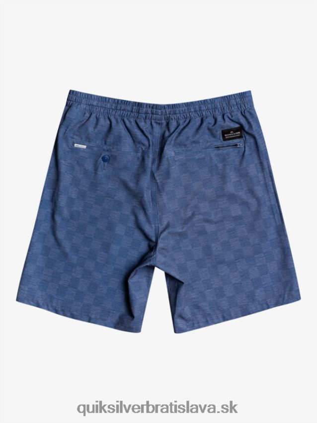 elastické kárové 18 obojživelné šortky Quiksilver muži B80HXR1854 sargasové more