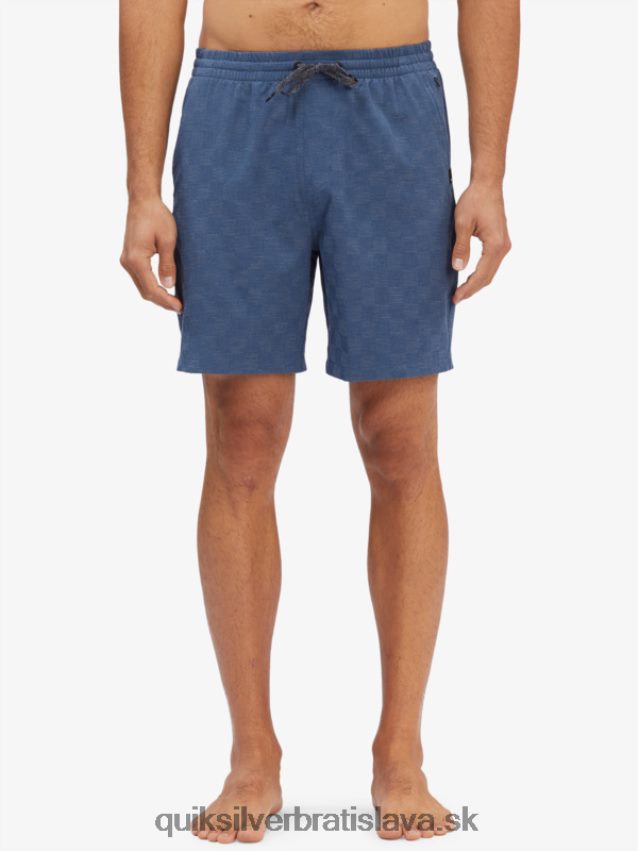 elastické kárové 18 obojživelné šortky Quiksilver muži B80HXR1854 sargasové more