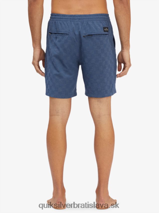 elastické kárové 18 obojživelné šortky Quiksilver muži B80HXR1854 sargasové more