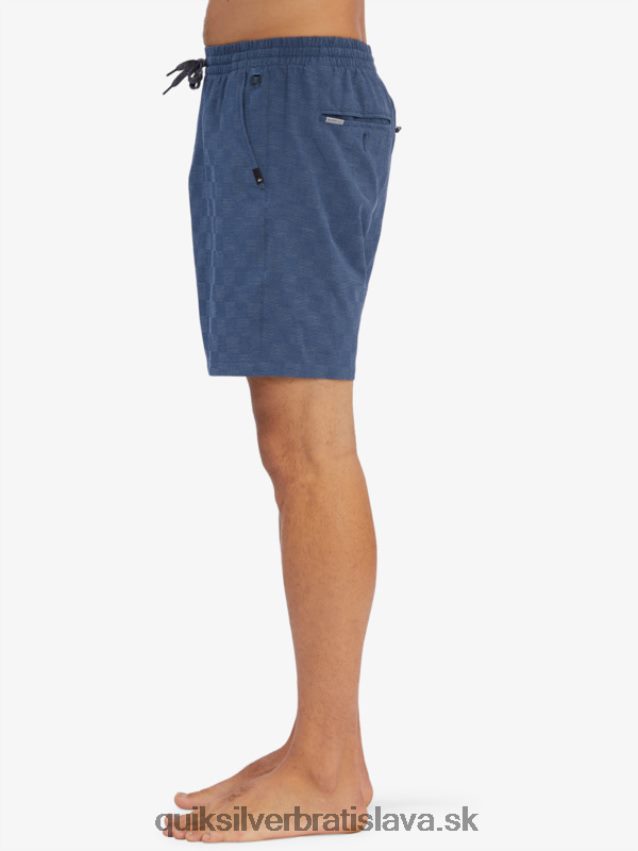 elastické kárové 18 obojživelné šortky Quiksilver muži B80HXR1854 sargasové more