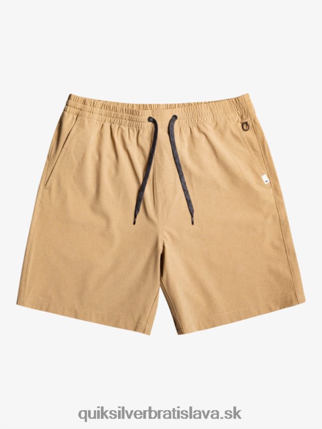 elastické šortky hybridné obojživelníky 18 Quiksilver muži B80HXR1663 plage