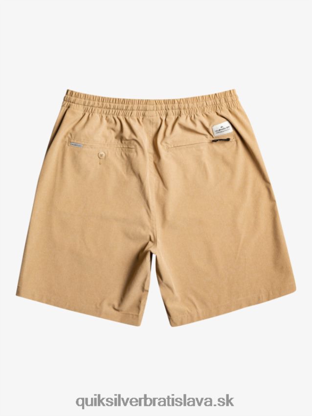 elastické šortky hybridné obojživelníky 18 Quiksilver muži B80HXR1663 plage