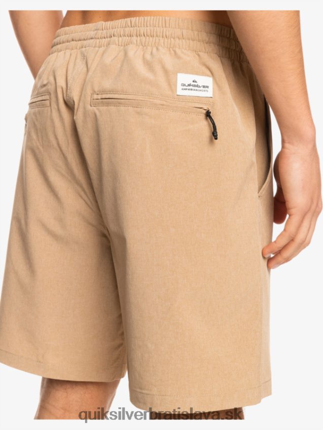 elastické šortky hybridné obojživelníky 18 Quiksilver muži B80HXR1663 plage