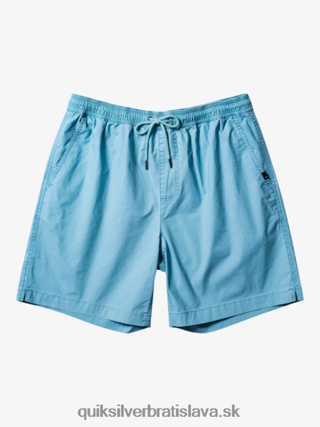 elastické šortky taxer Quiksilver muži B80HXR319 cameo modrá