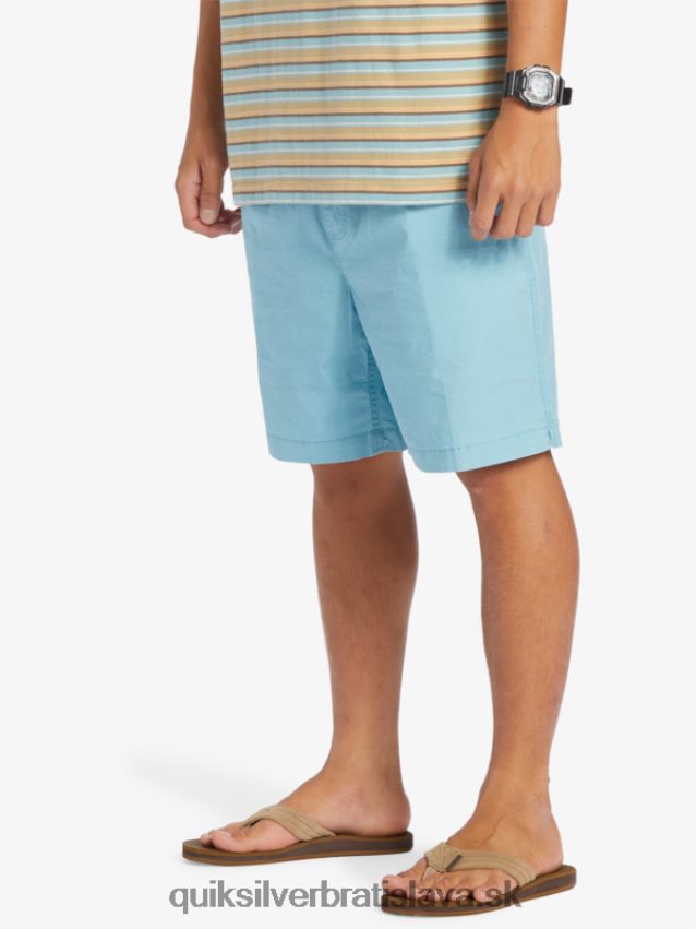 elastické šortky taxer Quiksilver muži B80HXR319 cameo modrá
