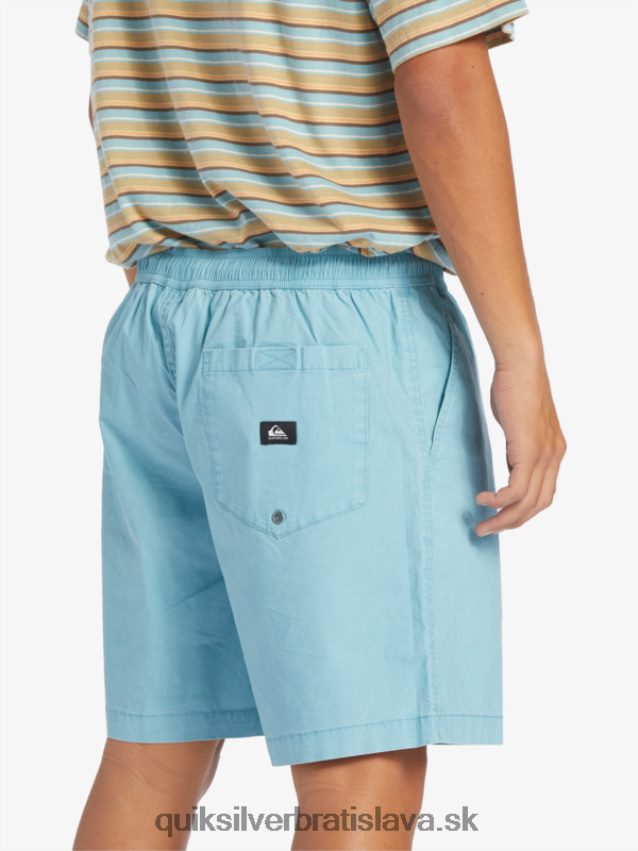 elastické šortky taxer Quiksilver muži B80HXR319 cameo modrá