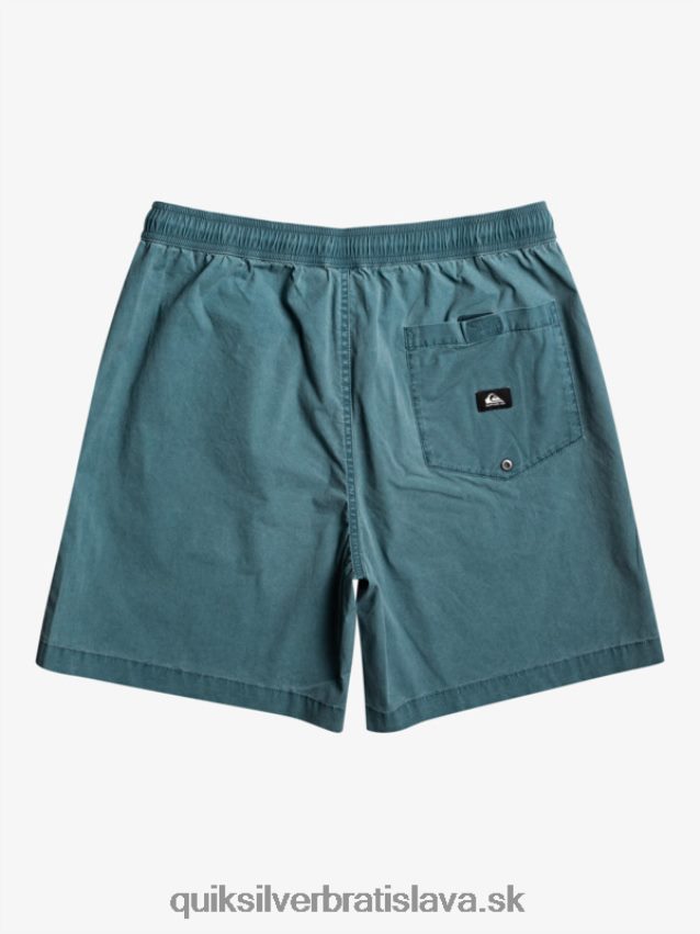 elastické šortky taxer Quiksilver muži B80HXR323 polnočné námorníctvo