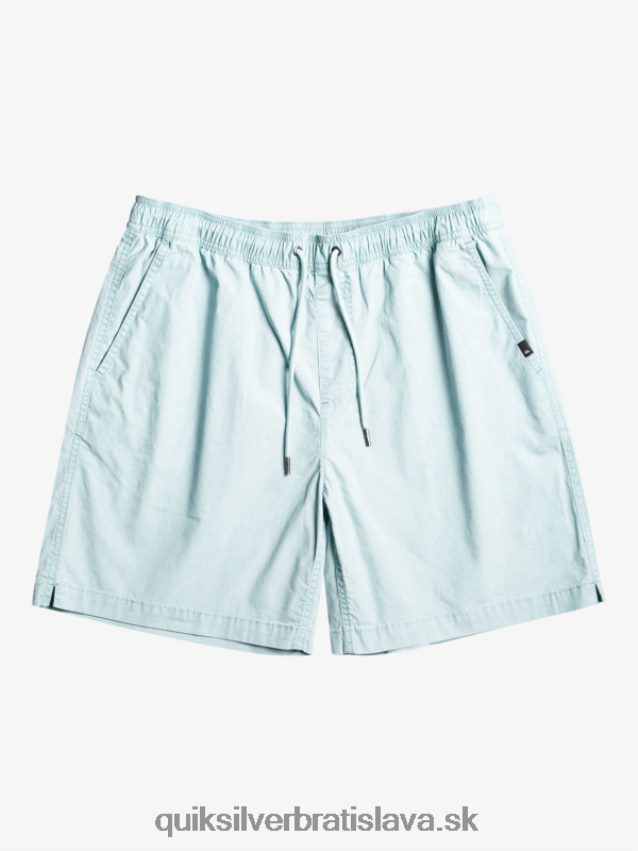 elastické šortky taxer Quiksilver muži B80HXR324 nebeská modrá