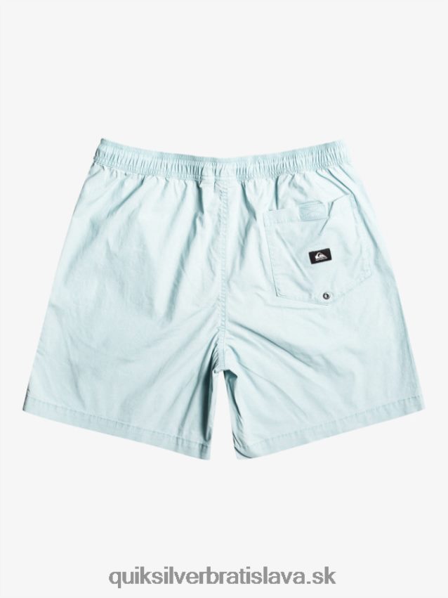 elastické šortky taxer Quiksilver muži B80HXR324 nebeská modrá