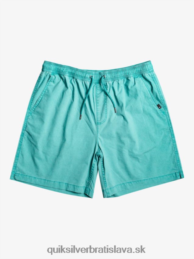 elastické šortky taxer Quiksilver muži B80HXR325 bretónska modrá
