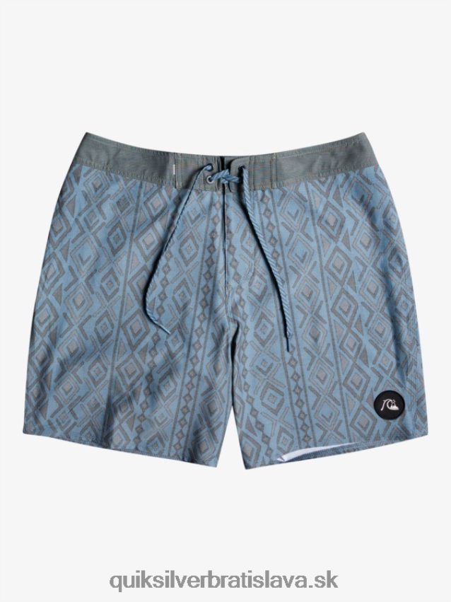 hempstretch 69 18 šortky Quiksilver muži B80HXR1817 kapitánska modrá