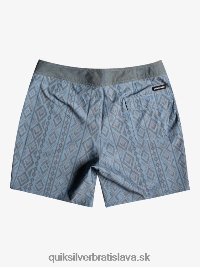 hempstretch 69 18 šortky Quiksilver muži B80HXR1817 kapitánska modrá