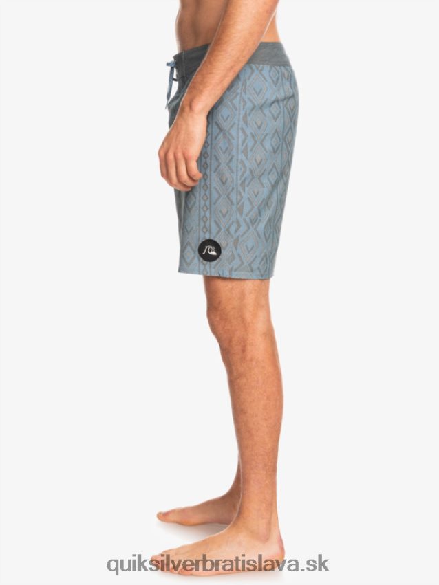 hempstretch 69 18 šortky Quiksilver muži B80HXR1817 kapitánska modrá