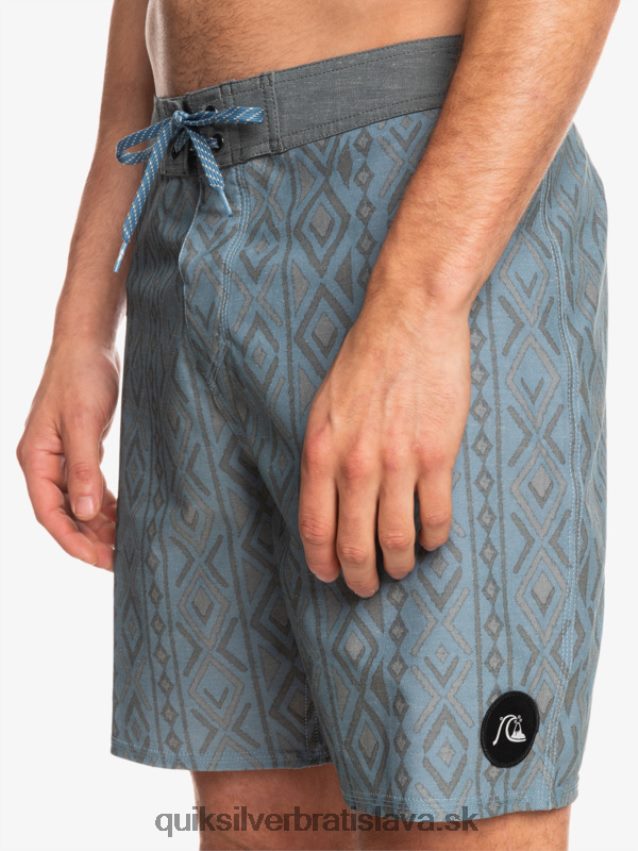 hempstretch 69 18 šortky Quiksilver muži B80HXR1817 kapitánska modrá