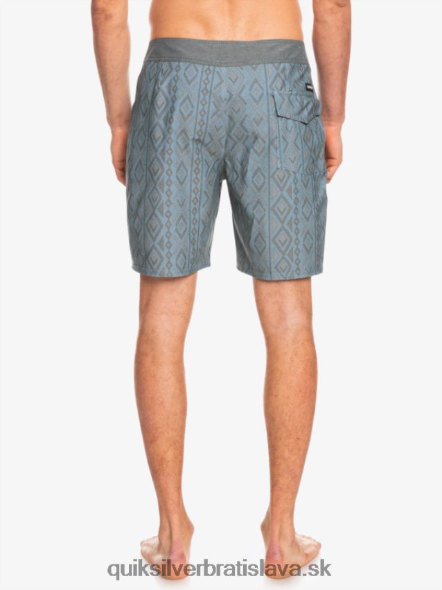 hempstretch 69 18 šortky Quiksilver muži B80HXR1817 kapitánska modrá