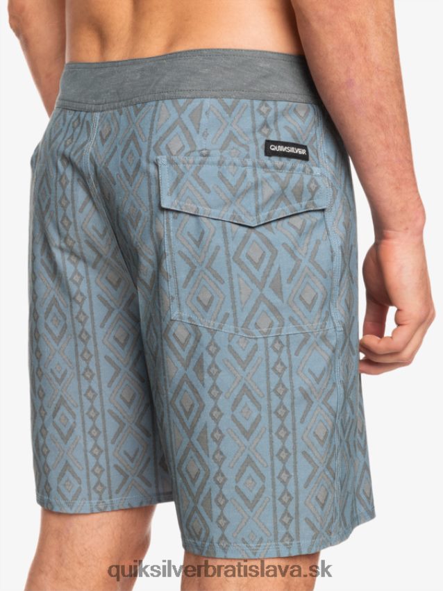 hempstretch 69 18 šortky Quiksilver muži B80HXR1817 kapitánska modrá
