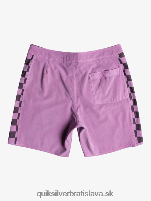 hempstretch original arch wash 18 boardshorts Quiksilver muži B80HXR1669 zaprášená orchidea