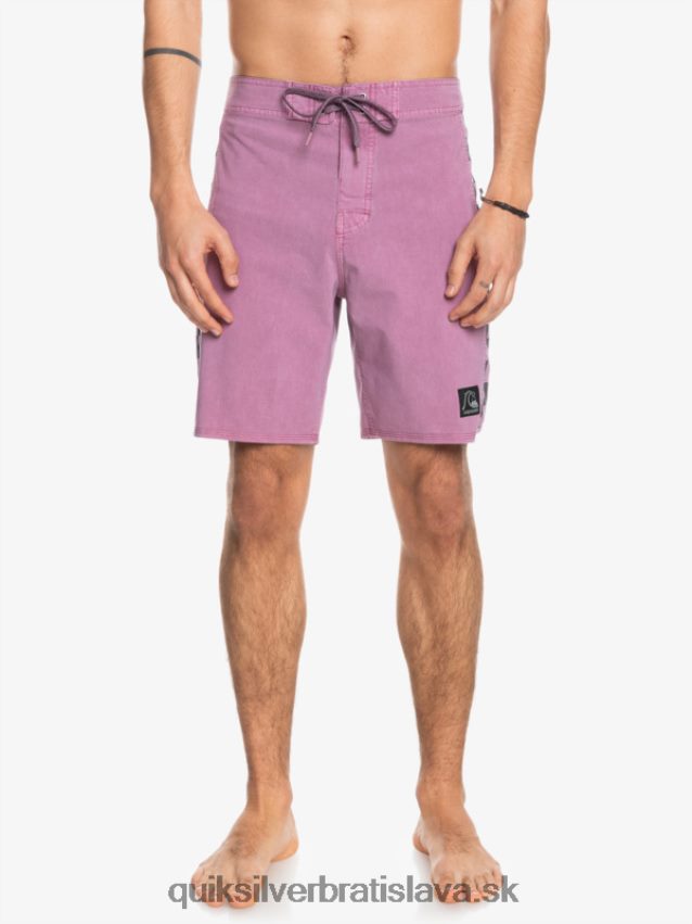 hempstretch original arch wash 18 boardshorts Quiksilver muži B80HXR1669 zaprášená orchidea