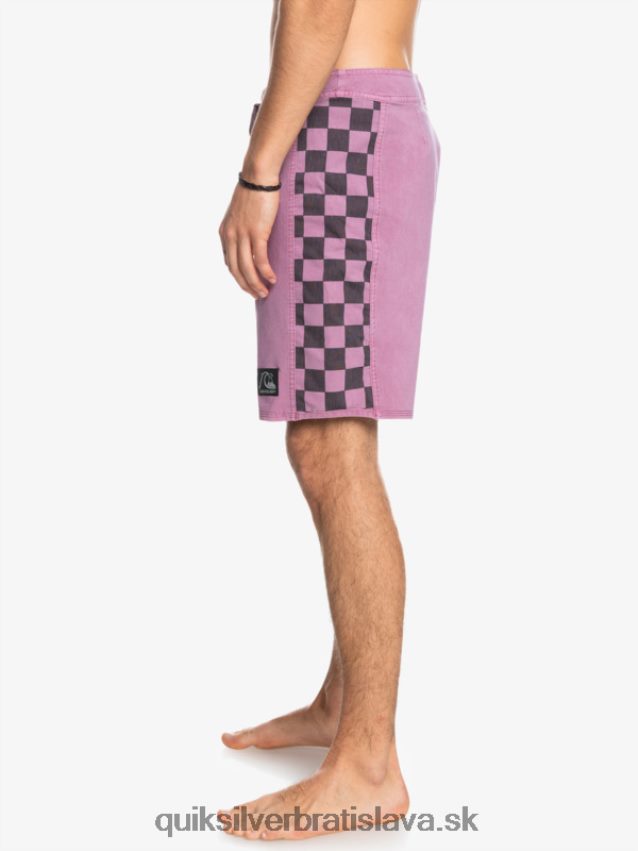 hempstretch original arch wash 18 boardshorts Quiksilver muži B80HXR1669 zaprášená orchidea