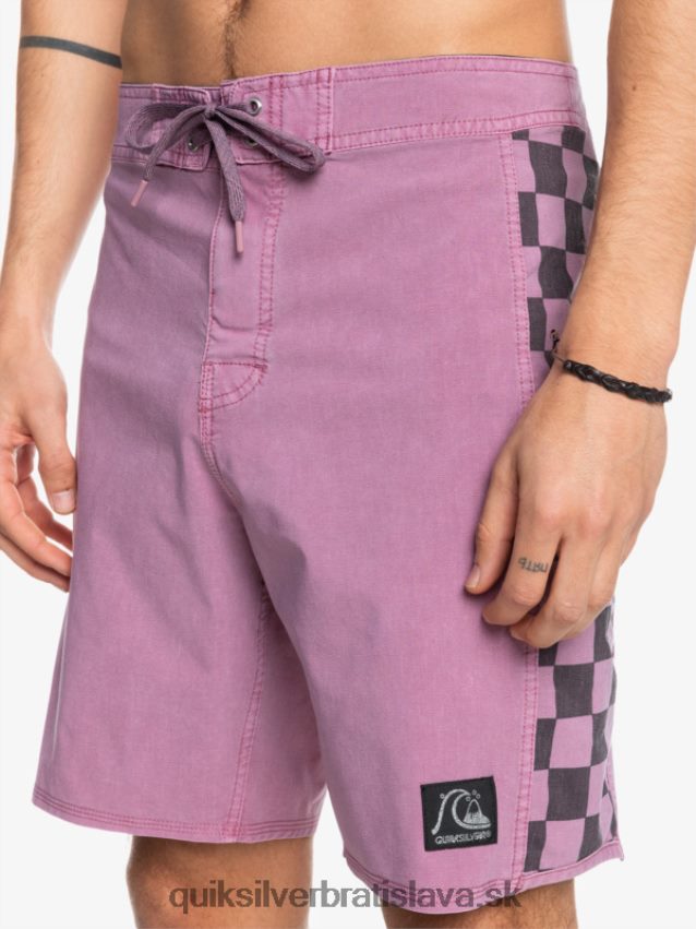 hempstretch original arch wash 18 boardshorts Quiksilver muži B80HXR1669 zaprášená orchidea