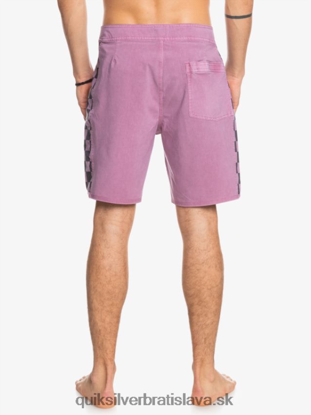 hempstretch original arch wash 18 boardshorts Quiksilver muži B80HXR1669 zaprášená orchidea