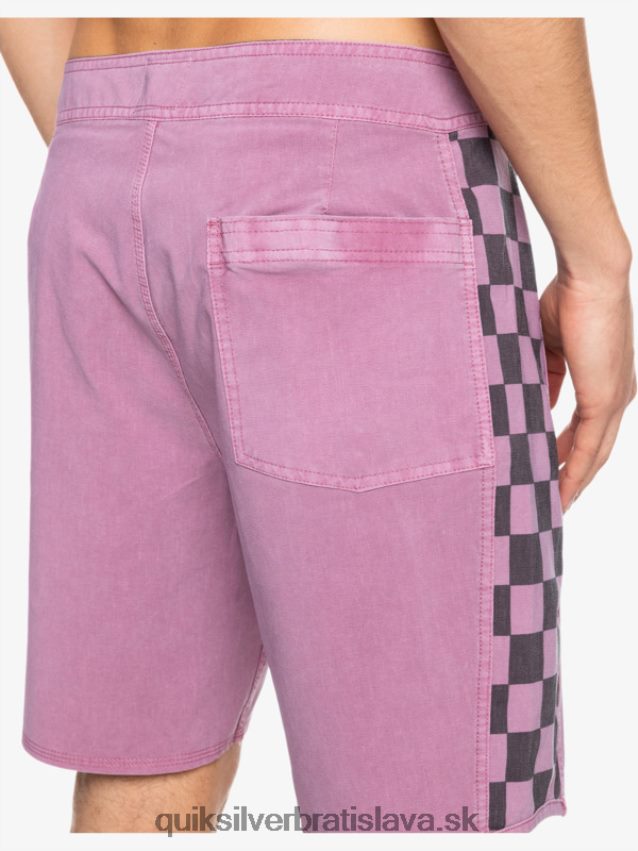 hempstretch original arch wash 18 boardshorts Quiksilver muži B80HXR1669 zaprášená orchidea