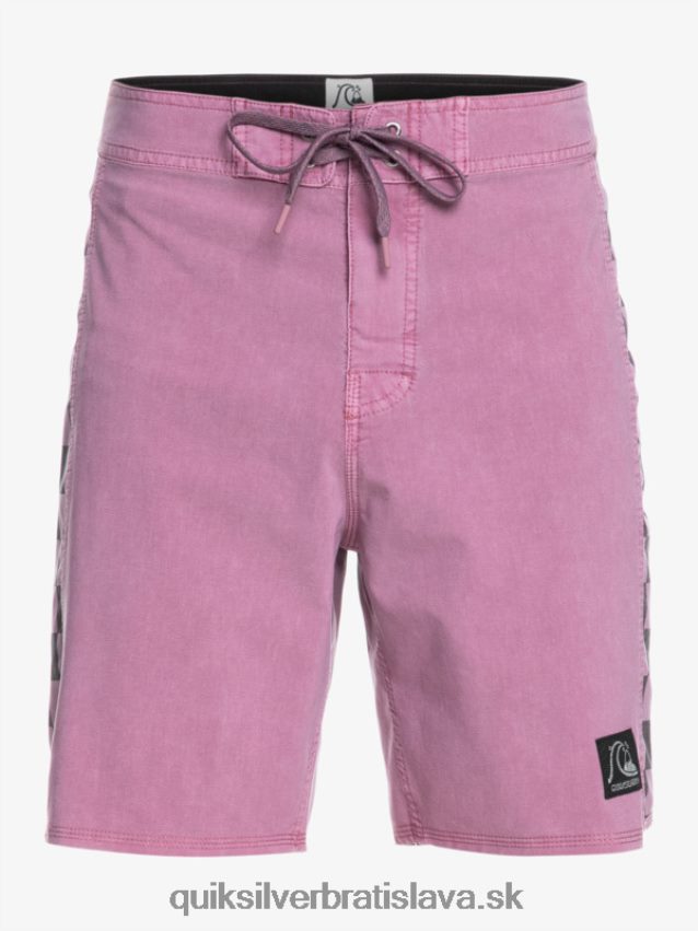 hempstretch original arch wash 18 boardshorts Quiksilver muži B80HXR1669 zaprášená orchidea