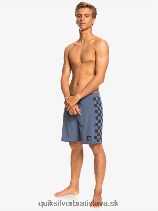 hempstretch original arch wash 18 boardshorts Quiksilver muži B80HXR1670 námornícke sako