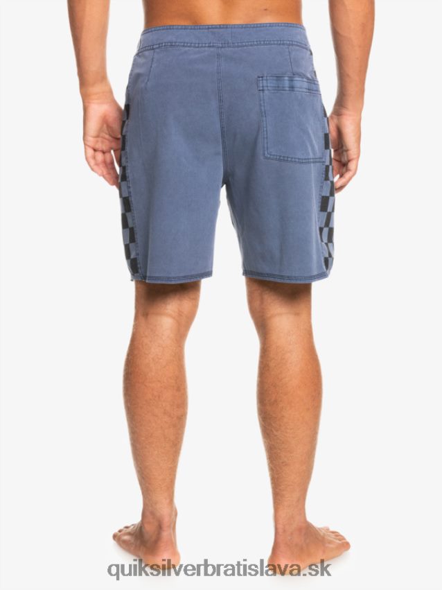 hempstretch original arch wash 18 boardshorts Quiksilver muži B80HXR1670 námornícke sako