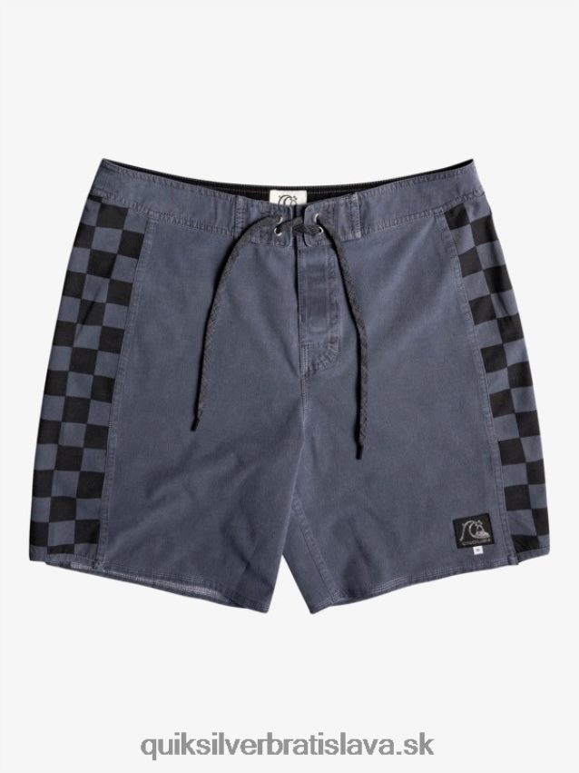 hempstretch original arch wash 18 boardshorts Quiksilver muži B80HXR1671 čierna