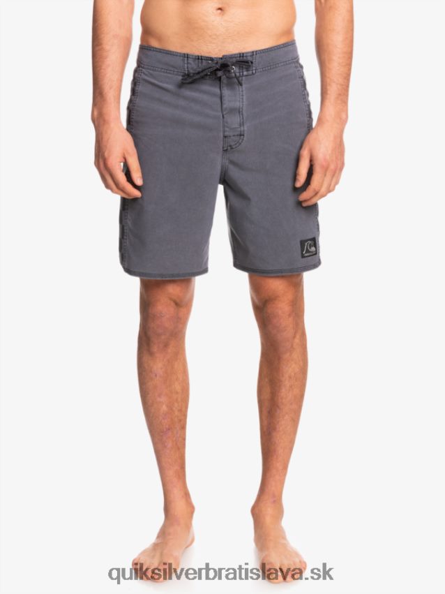 hempstretch original arch wash 18 boardshorts Quiksilver muži B80HXR1671 čierna