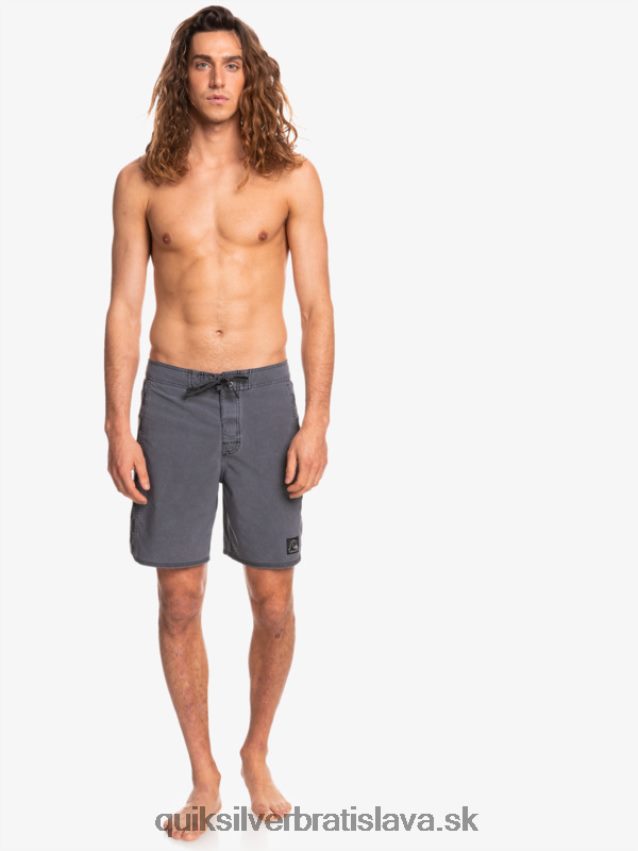 hempstretch original arch wash 18 boardshorts Quiksilver muži B80HXR1671 čierna
