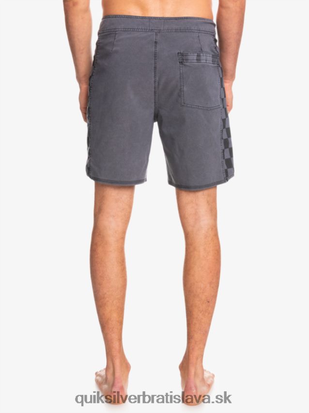 hempstretch original arch wash 18 boardshorts Quiksilver muži B80HXR1671 čierna