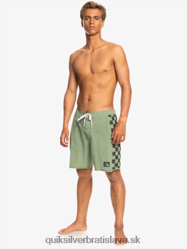 hempstretch original arch wash 18 boardshorts Quiksilver muži B80HXR1672 tymián
