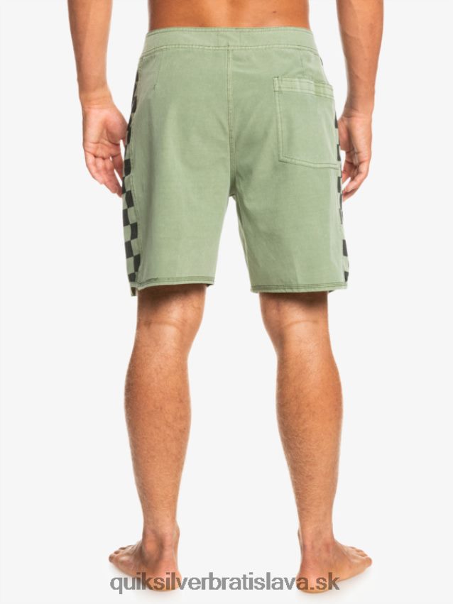 hempstretch original arch wash 18 boardshorts Quiksilver muži B80HXR1672 tymián
