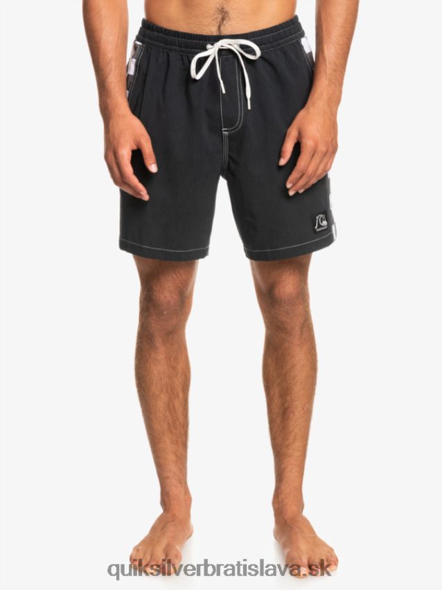 hempstretch pôvodný oblúk 17 salv Quiksilver muži B80HXR1674 čierna
