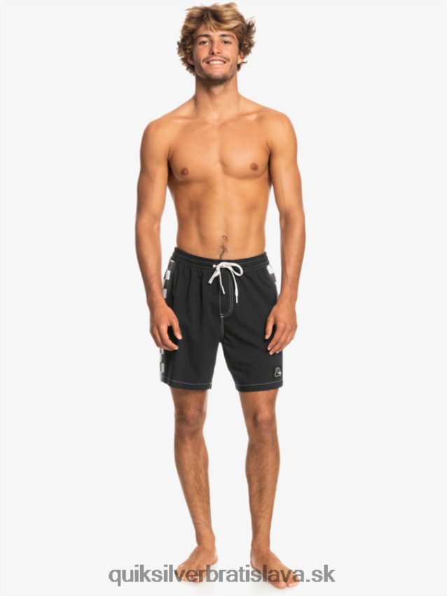 hempstretch pôvodný oblúk 17 salv Quiksilver muži B80HXR1674 čierna
