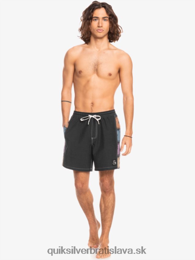 hempstretch pôvodný oblúk 17 salv Quiksilver muži B80HXR1677 čierna