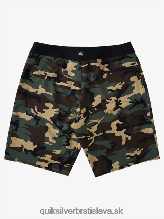 highline kaimana camo 20 boardshorts Quiksilver muži B80HXR1876 tymián
