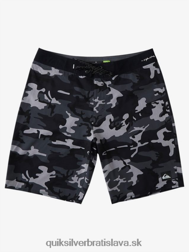 highline kaimana camo 20 boardshorts Quiksilver muži B80HXR1877 asfaltka