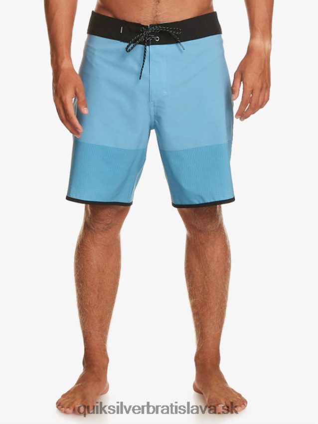 highlite hrebenatka 19 boardshorts Quiksilver muži B80HXR17 azúrovo modrá