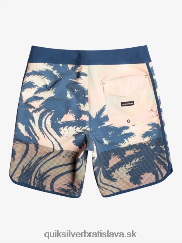 highlite hrebenatka 19 boardshorts Quiksilver muži B80HXR18 pastelová tyrkysová