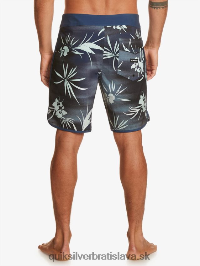 highlite hrebenatka 19 boardshorts Quiksilver muži B80HXR20 námorná akadémia