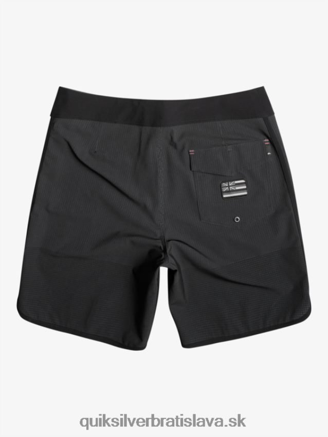 highlite hrebenatka 19 boardshorts Quiksilver muži B80HXR21 čierna