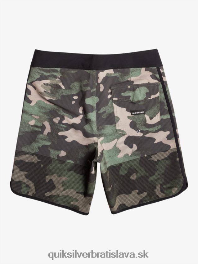 highlite hrebenatka 19 boardshorts Quiksilver muži B80HXR22 asfaltka